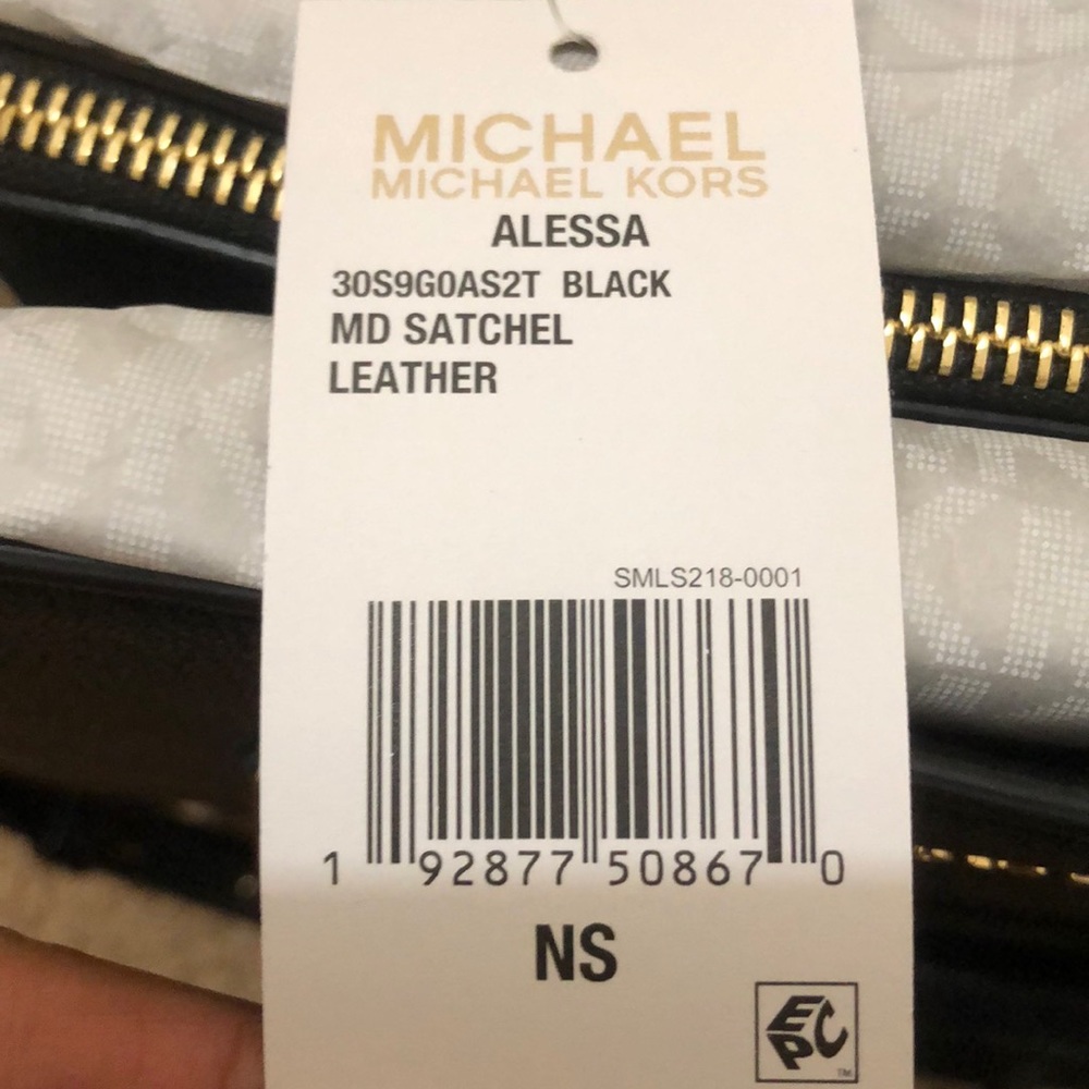 Micheal Kors Alessa satchel pebble leather - Picture 8 of 9